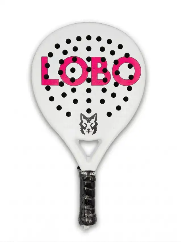 Lobo Padel Lobezno Rosa · fotografía de catálogo