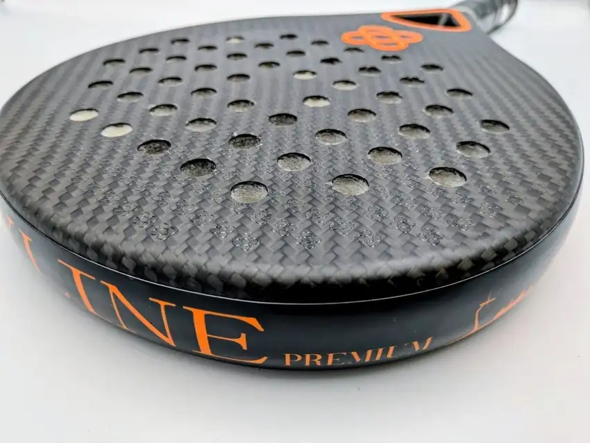 Padel Barcelona Skyline Premium Diamante Naranja · fotografía 3