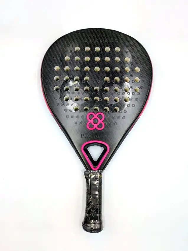 Padel Barcelona Skyline Premium Diamante Rosa · fotografía 2