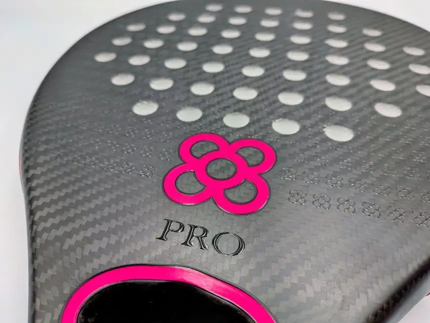 Padel Barcelona Skyline Pro Rosa · fotografía de catálogo